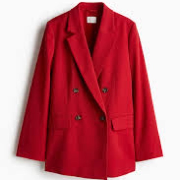 H&M Red Blazer for Women - Picture 2 of 3